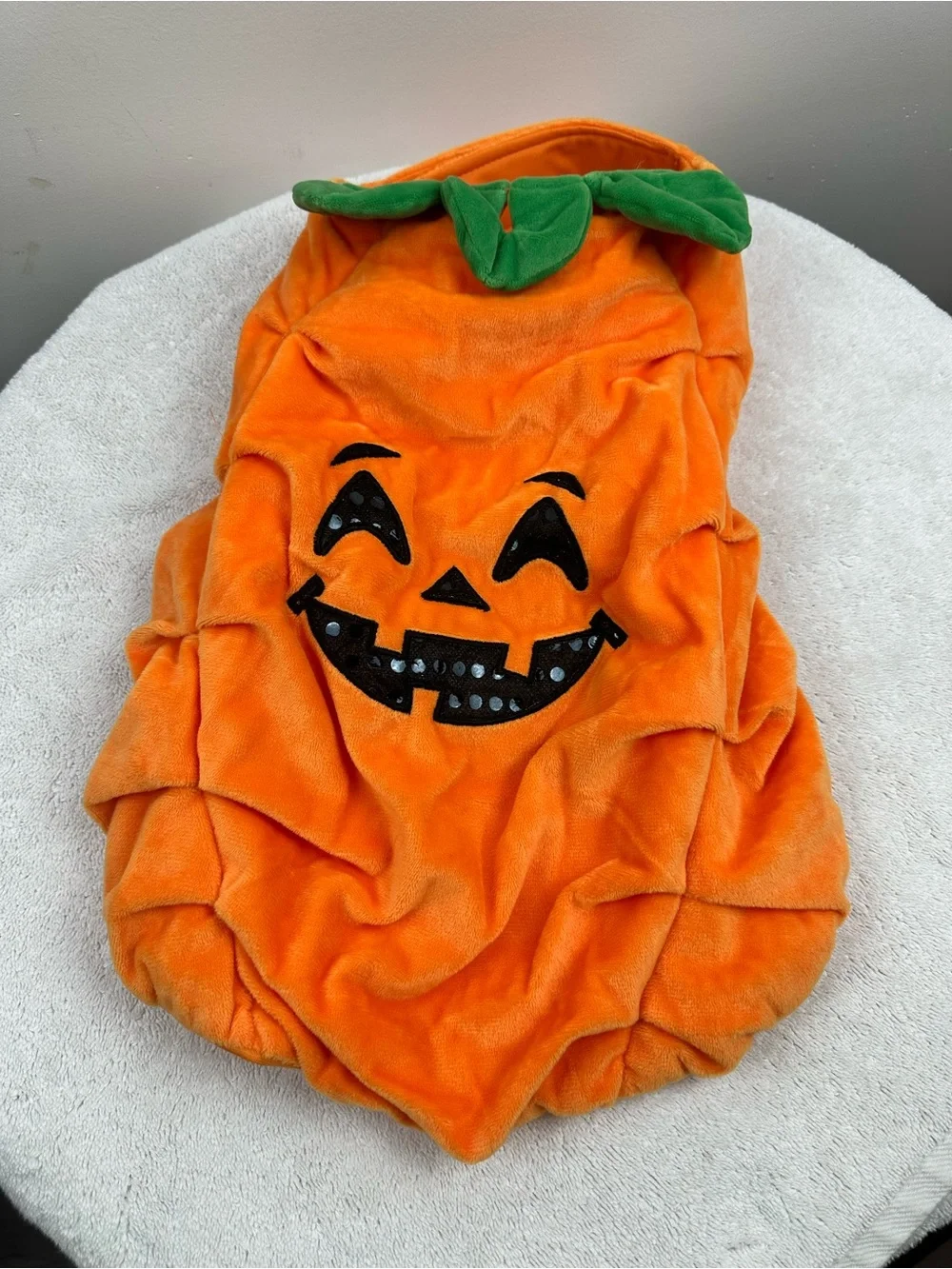Pumpkin Jack-O'-Lantern Pet Cape for Cats and Dogs